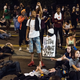 Demonstrators take part in a protest Sept. 22, 2016, in Charlotte, N.C., over the fatal police shooting of 43-year-old Keith Lamont Scott.
Sean Rayford/Getty Images